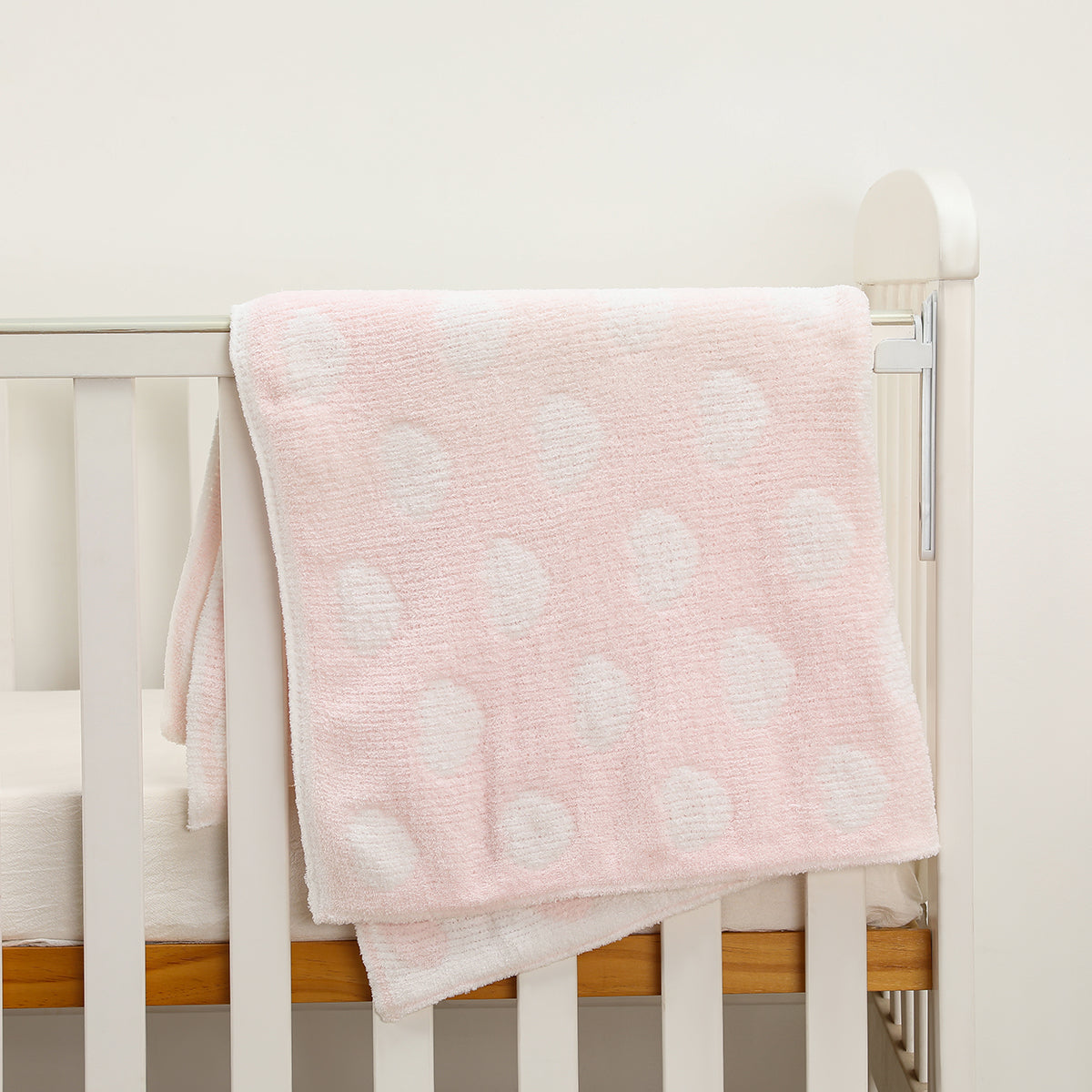 PurePetali Pink Heart Baby Blanket