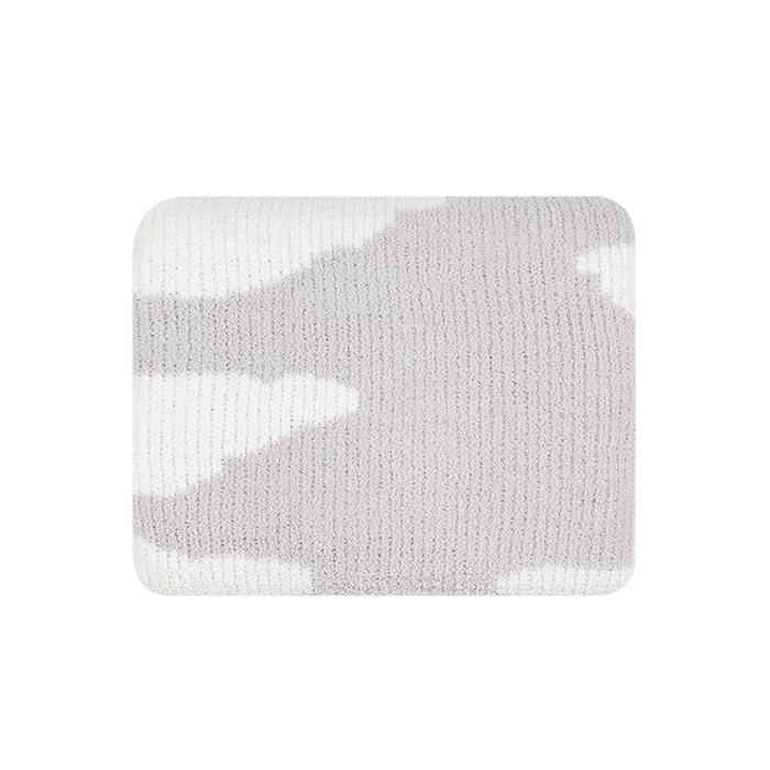 PurePetali Light Gray Baby Blanket