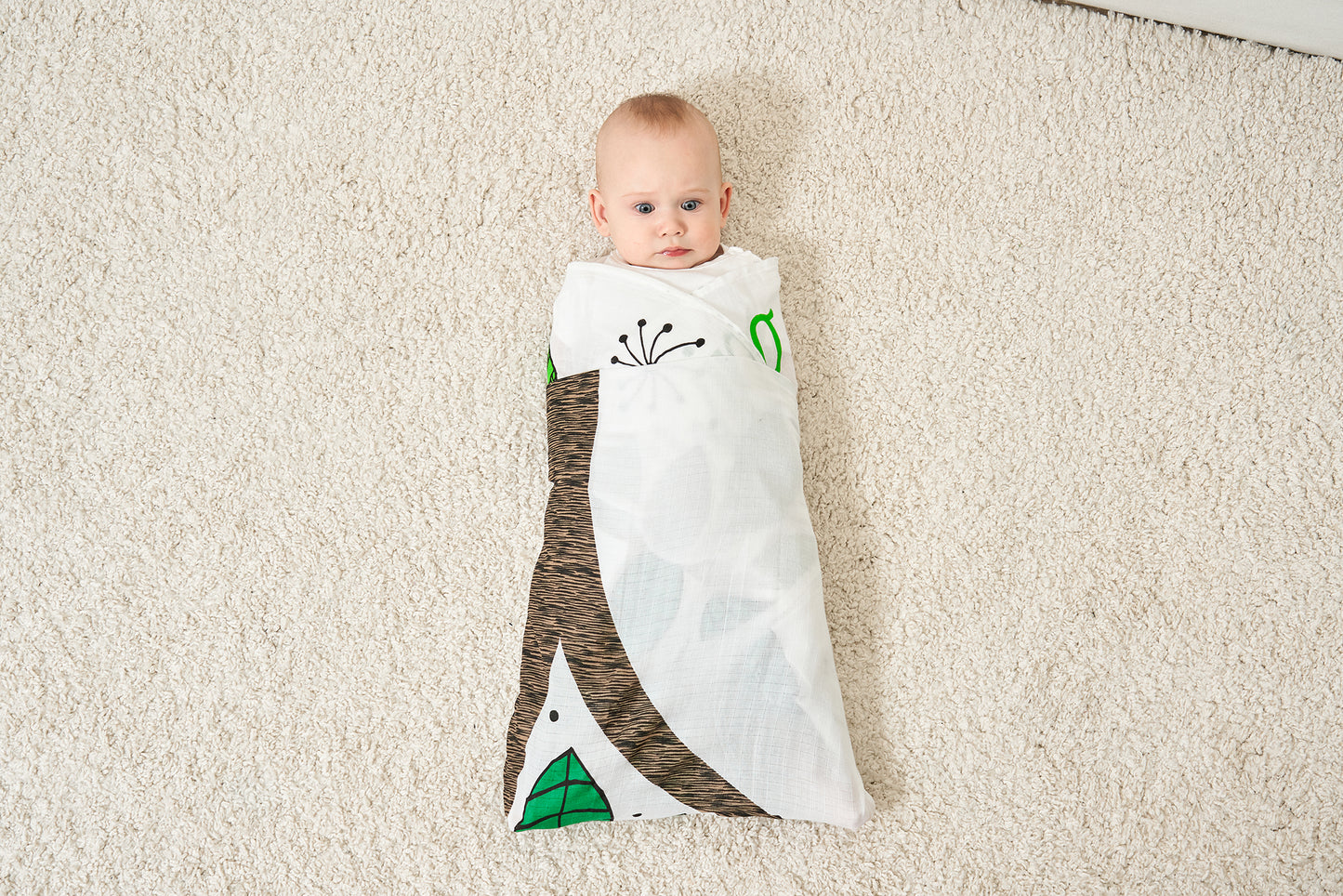 PurePetali Newborn Swaddle Blankets