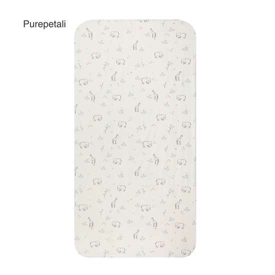 PurePetali Elephant Crib Sheets